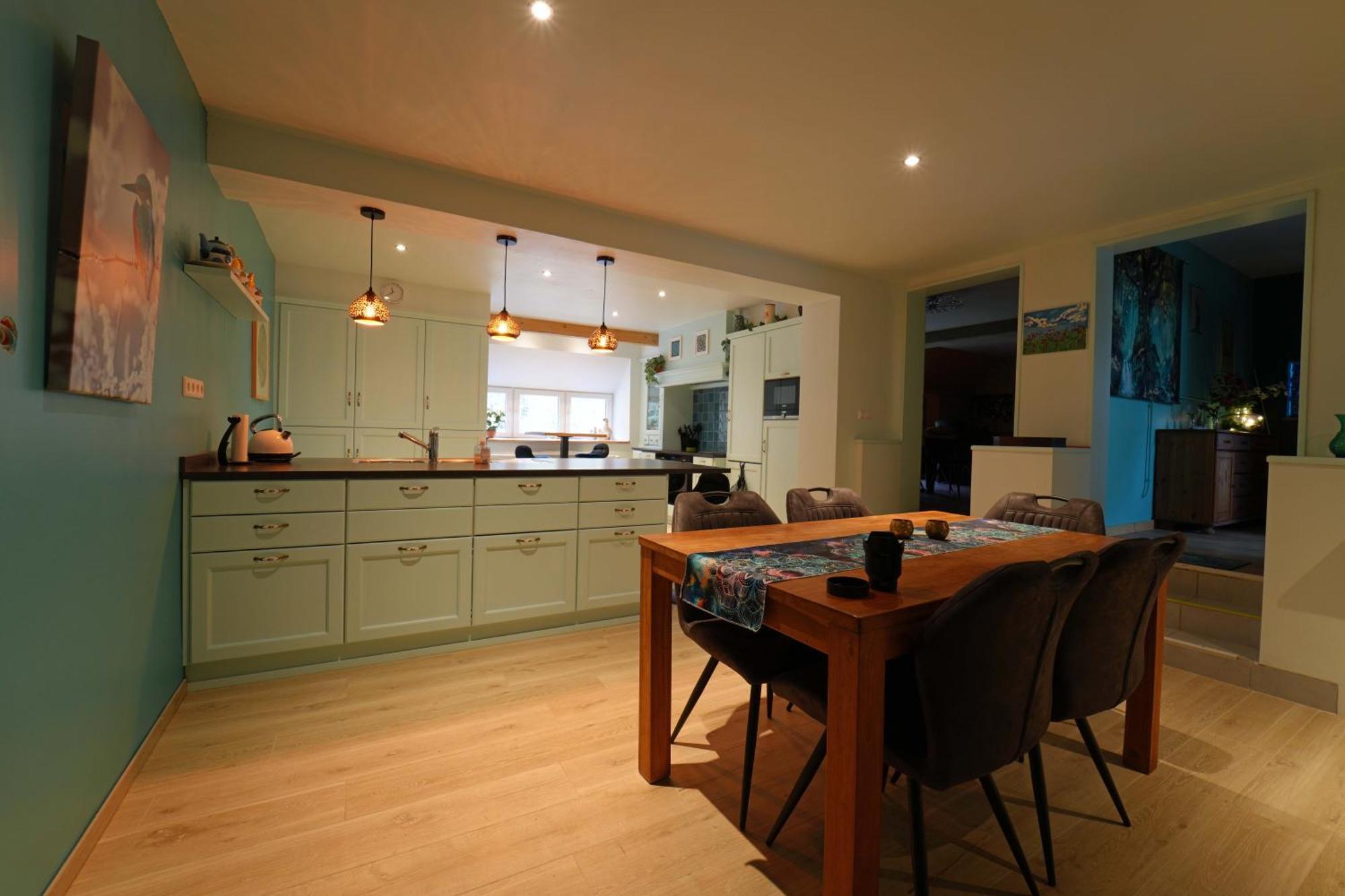 Apartment In Old Farmhouse Bockholtz Rum bild